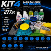 Kit 4 - Ultimate Auto Care Completo